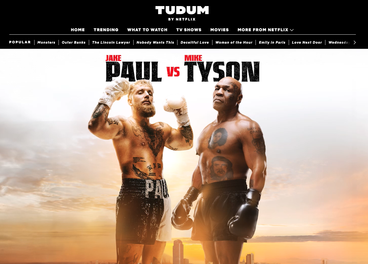 Tyson vs Paul